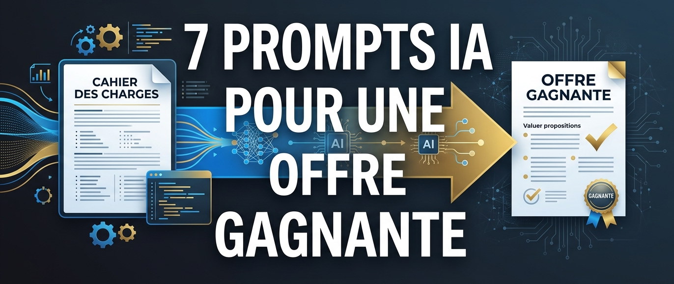 Prompts IA pour transformer un cahier des charges en offre gagnante